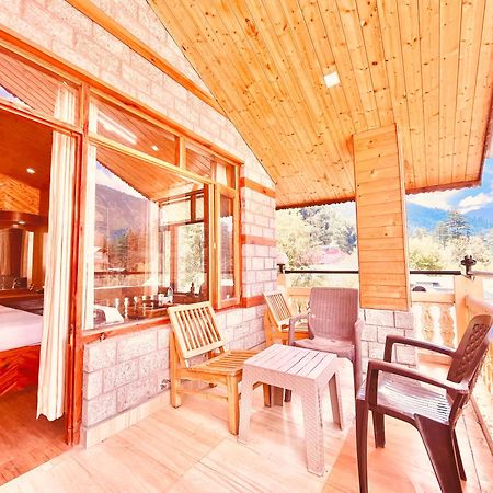 Sagar Resort !! Mountain View ! Luxury Stay ! Family Resort ! Private Parking ! Near Mall Road Manāli Exteriér fotografie